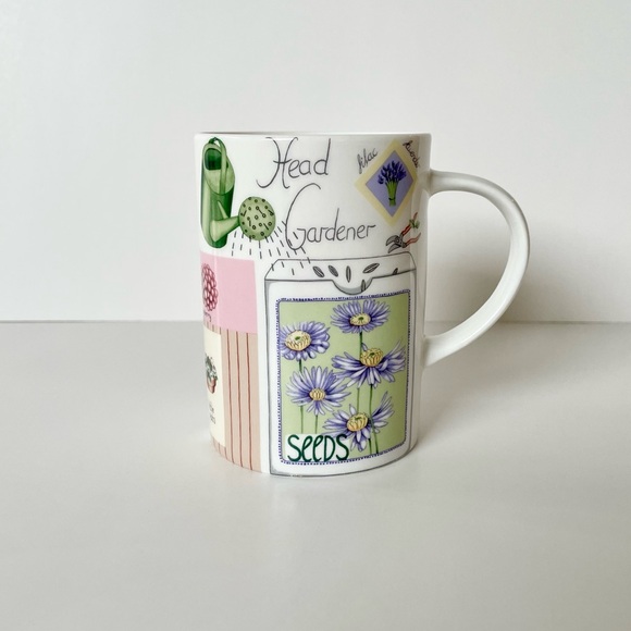 Vintage Other - Vintage Head Gardener Spring Mug